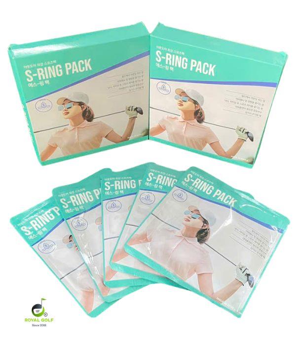 Mặt Nạ Golf Chống Nắng - Dưỡng Da S-RING Pack cho nữ