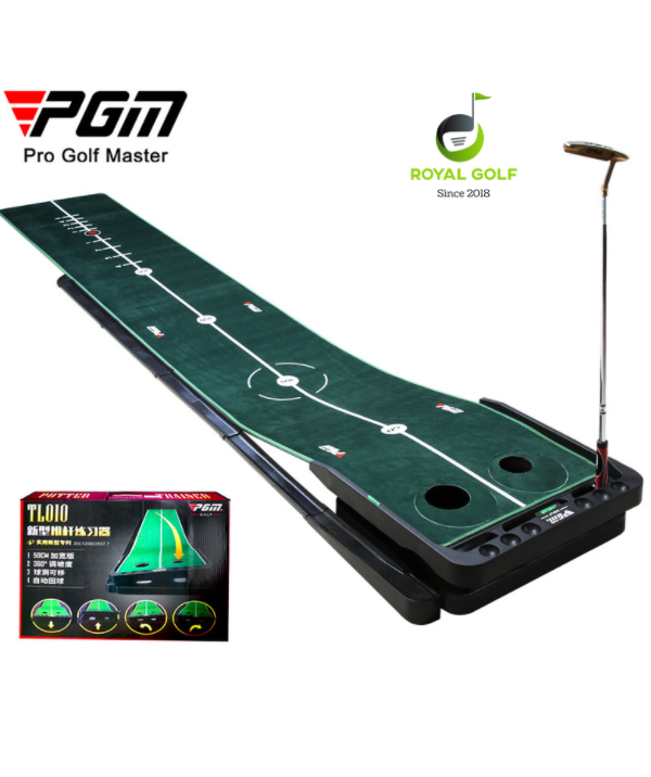 Thảm Tập Golf Putting Trainer 360 (Thảm Nhung) - PGM TL010