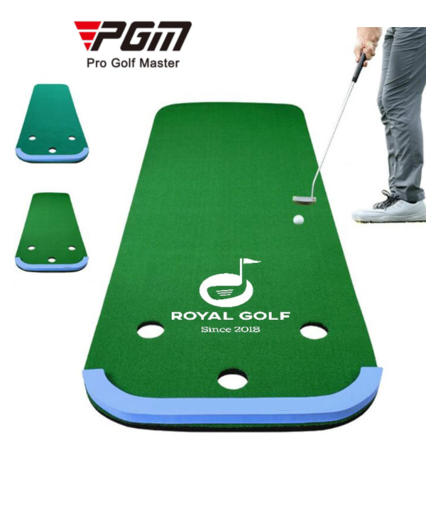 Thảm Tập Putting Golf 3 Lỗ - PGM - GL012 (Bề mặt cỏ)